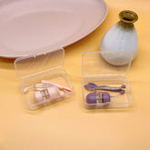 Estuche delicado para lentes de contacto de colores